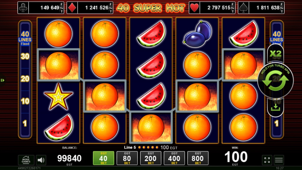 40 Super Hot Slot