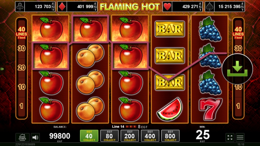 Flaming Hot Slot Game
