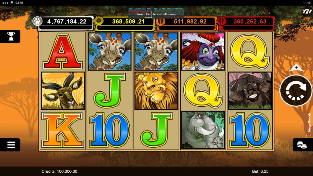 Mega Moolah Slot