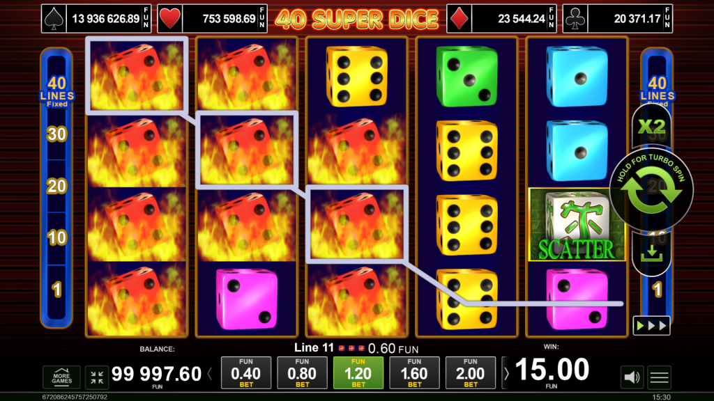 40 Super Dice Slot