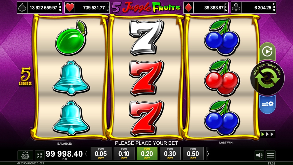 5 Juggle Fruits Slot
