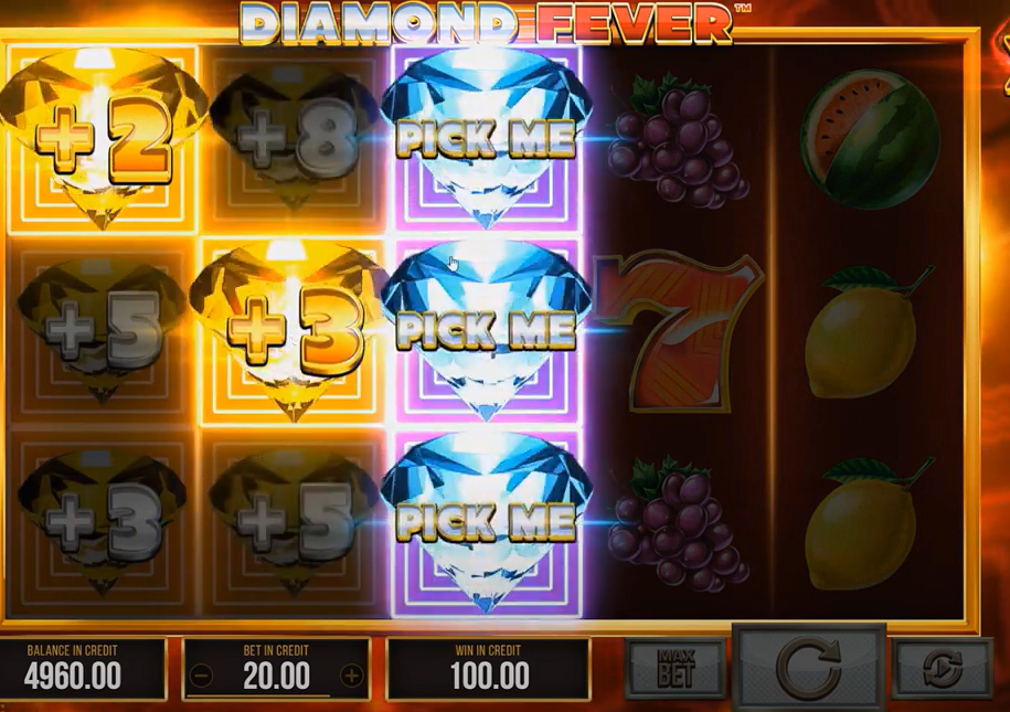 Diamond fever bonus runda