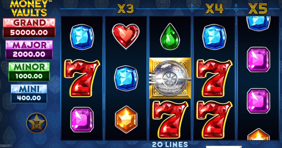 Money vaults slot