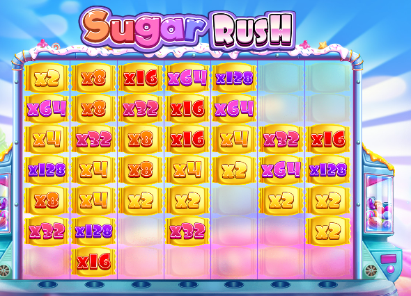 Sugar rush bonusi