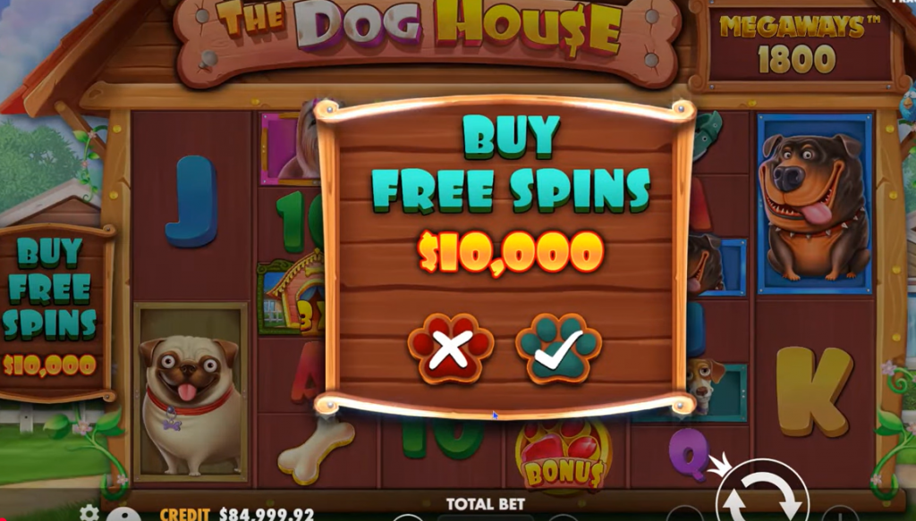 The dog house megaways besplatni spinovi