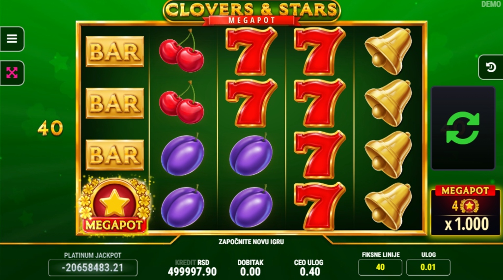 Clovers & Stars Slot