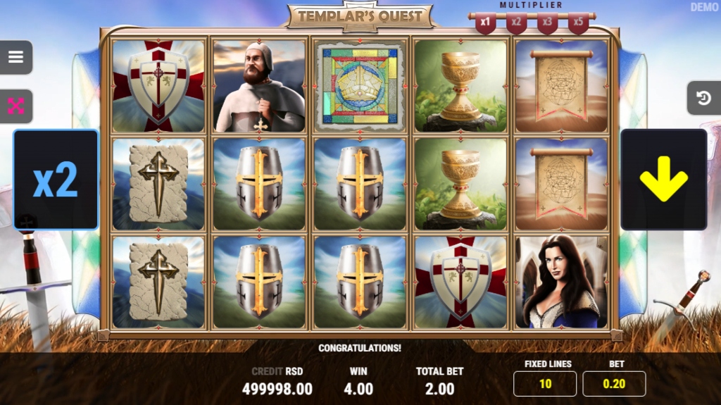 Templar's Quest Slot
