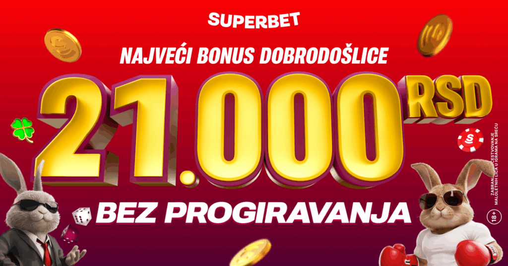 Superbet - Bonus dobrodošlice